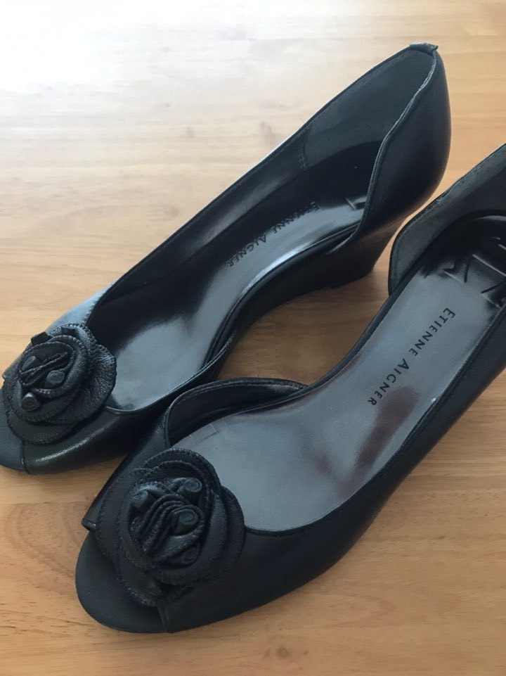 아이그너 웨지힐♡정품