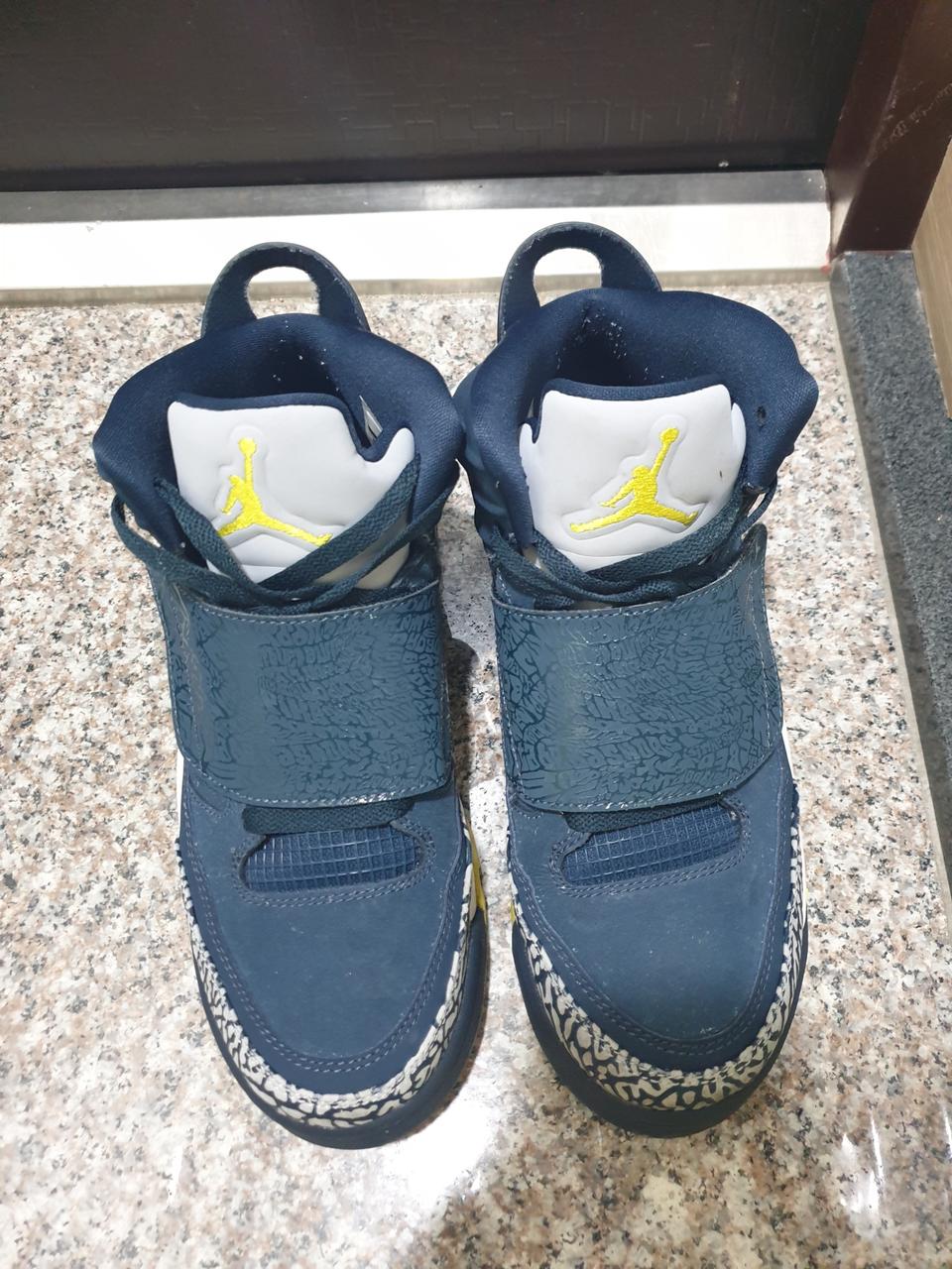 (가격내림)나이키 조던 선 오브 마스 아모리 네이비 260 사이즈 팜