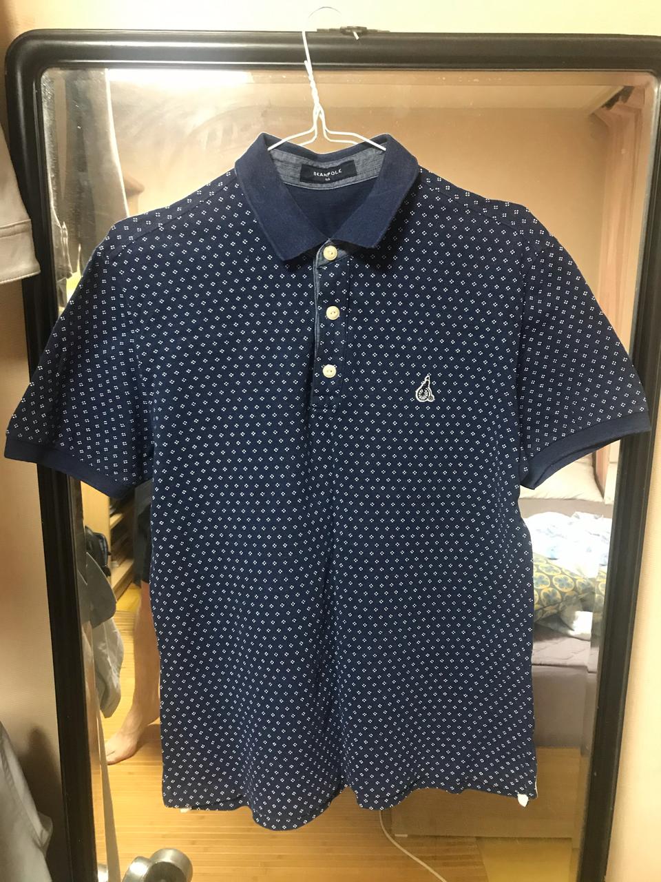 빈폴 반팔 카라티셔츠