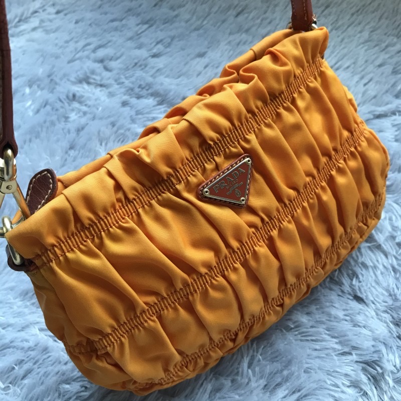 [정품] 프라다 패브릭 고프레 미니백