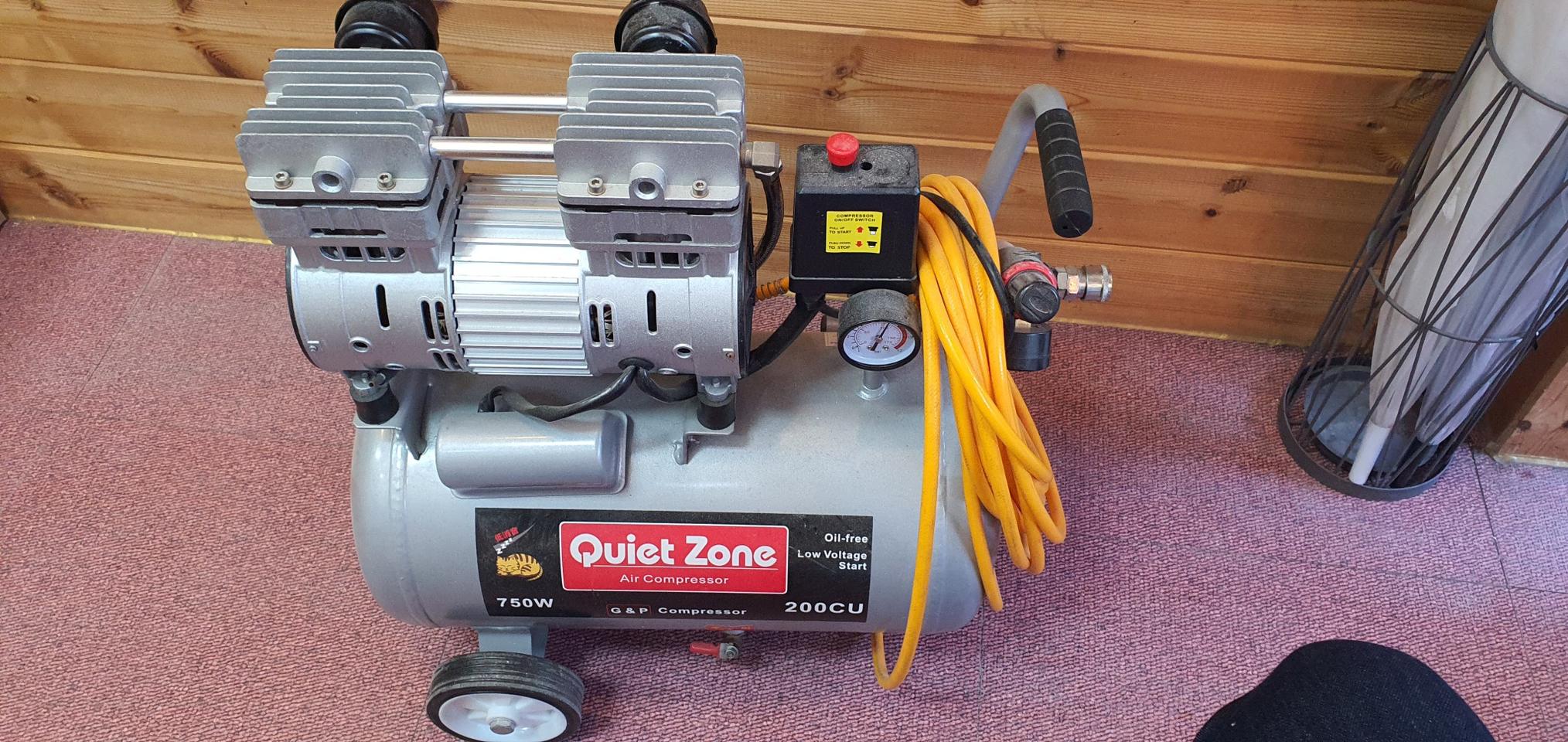 콰이어트존 2마력 에어콤프레셔