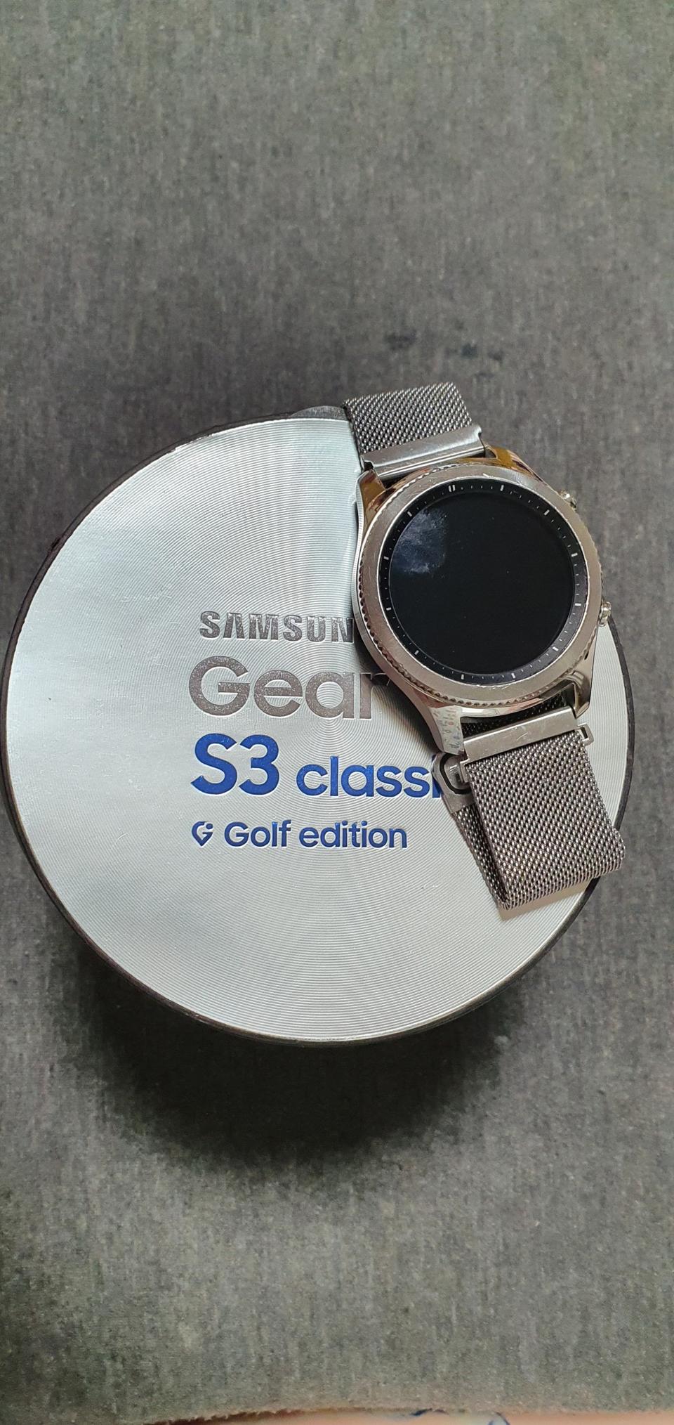 삼성 갤럭시 기어 s3 클래식 골프 에디션