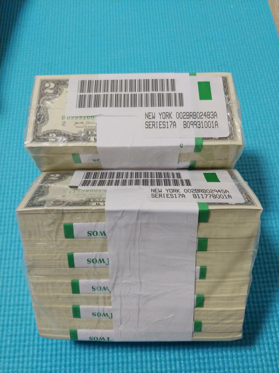 행운의2달러 1.000장관봉