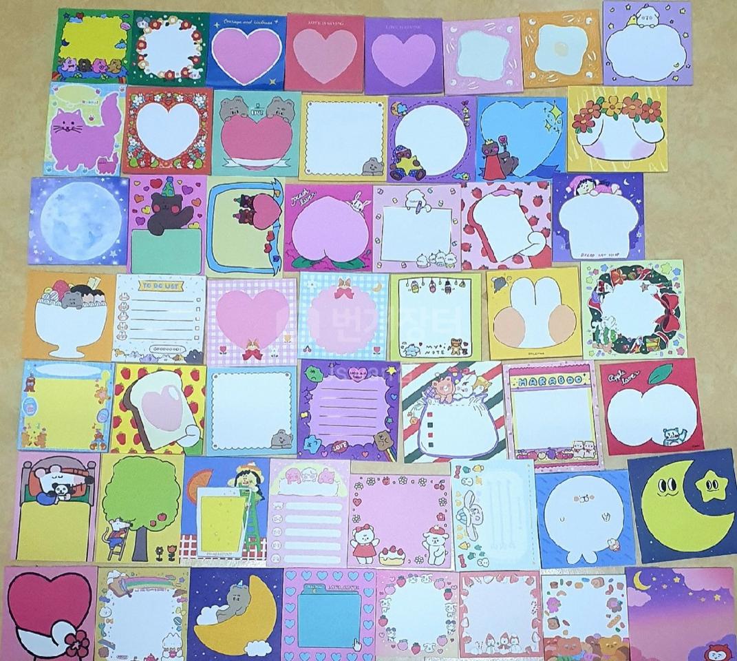 떡메 떡믹 메모지 나눔 무나