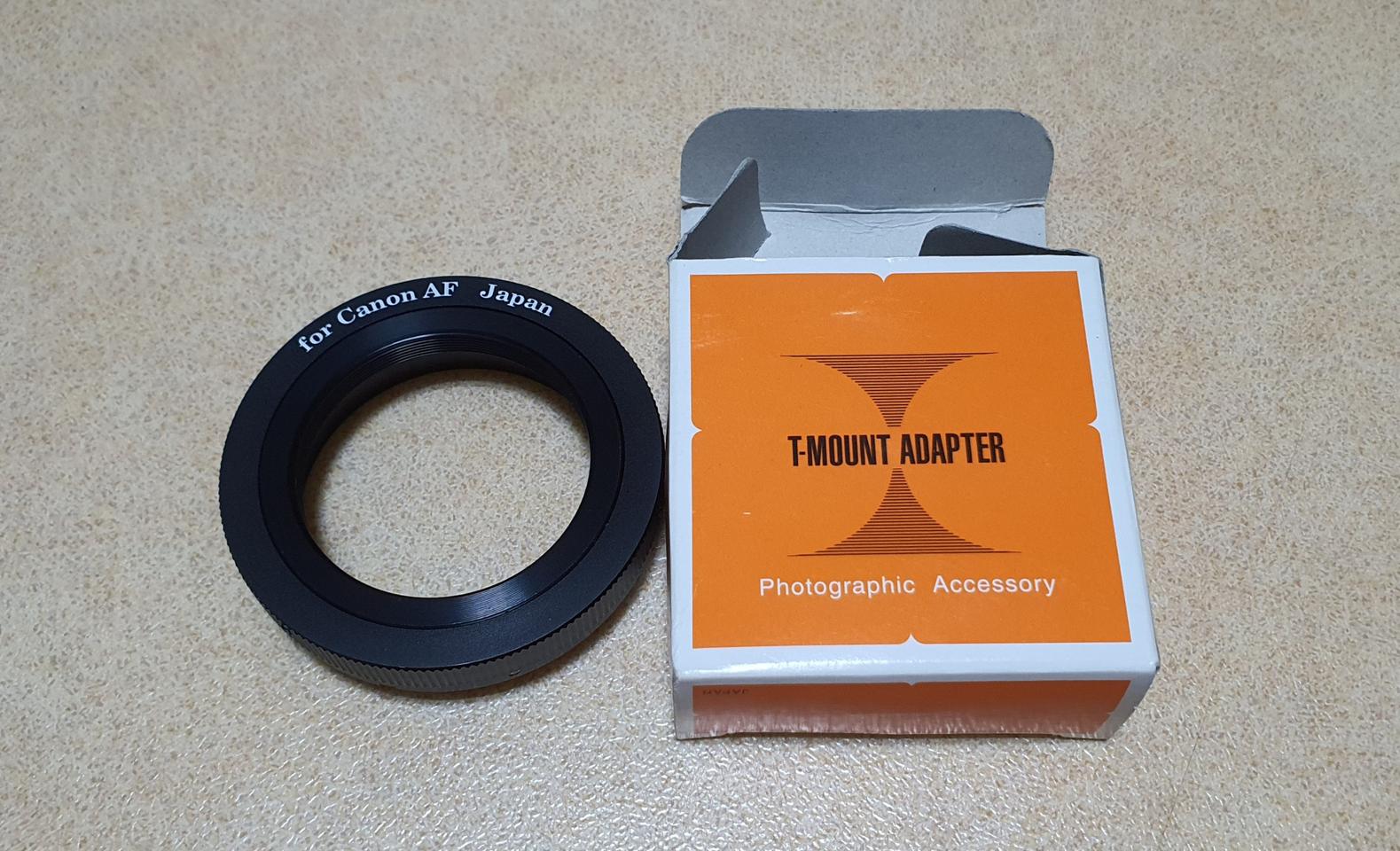 Canon용 T-Mount Adater 미사용