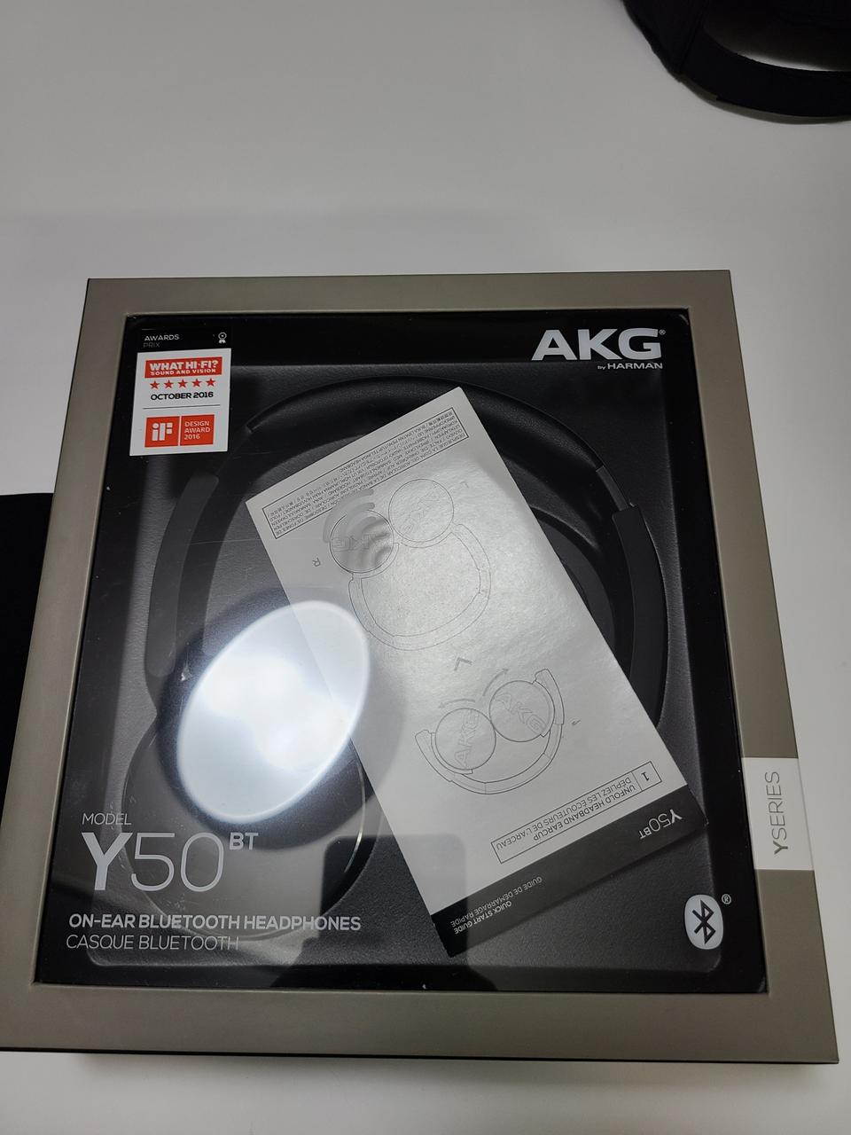 akg Y50BT 무선 블루투스 헤드셋 팝니다