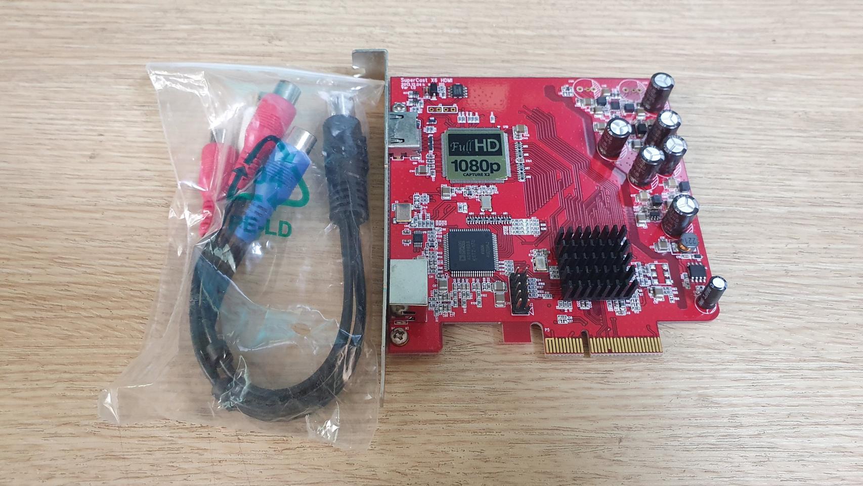 슈퍼캐스트 X6 HDMI 캡쳐보드