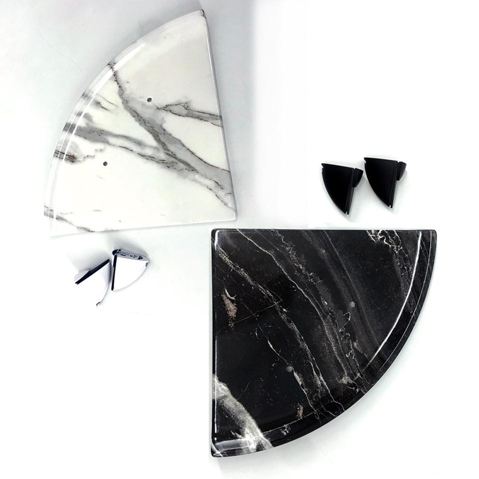 비앙코 세라믹 가이드 일체형 코너선반 독점판매 유일한 디자인