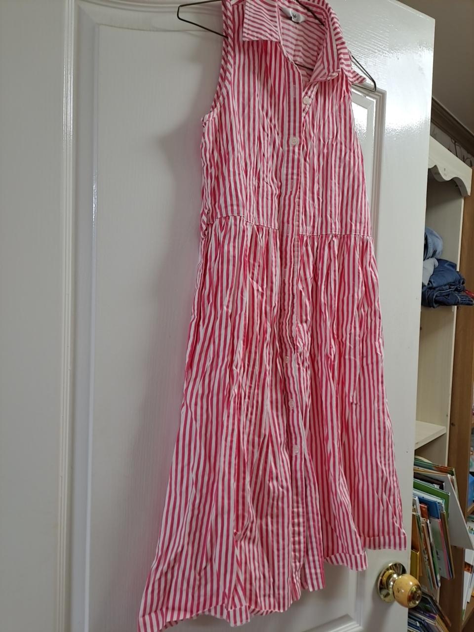 핑크단가라원피스