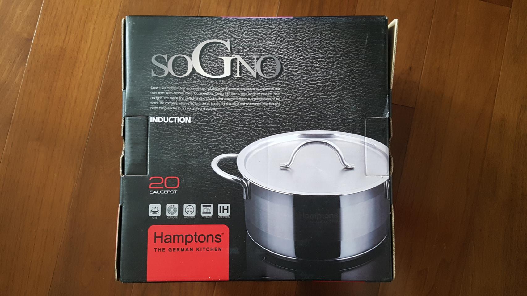 햄튼 인덕션 양수냄비(20cm) 새상품