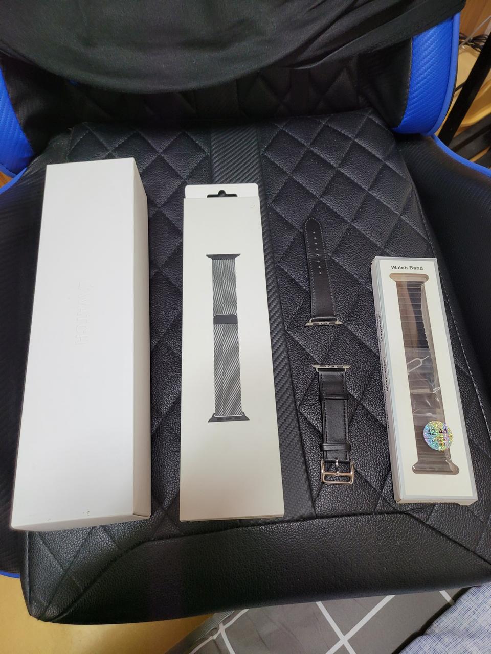 [시계전당포님 결제용] 애플워치4 스그44m 알루미늄 GPS 팔아요.