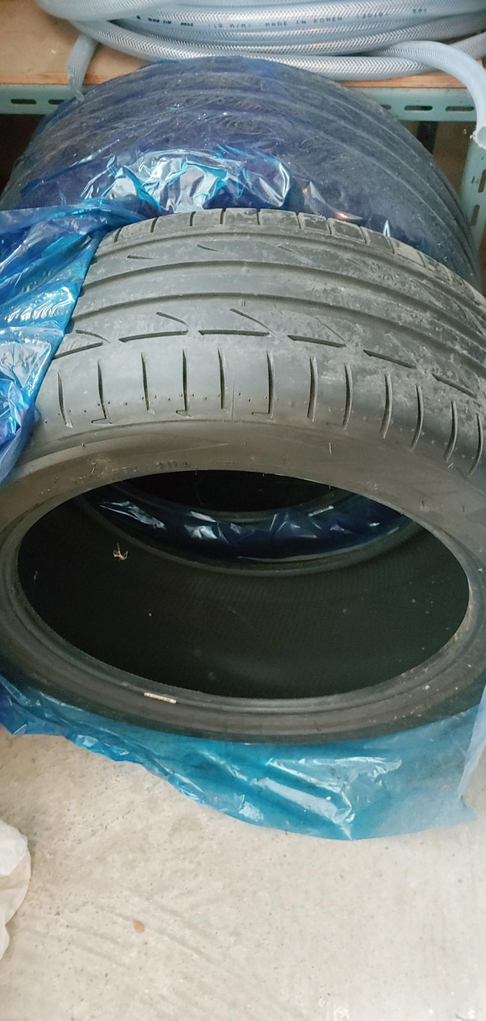 브리지스톤 런플렛 s001 포텐쟈 275-40/19 70%이상 팝니다.