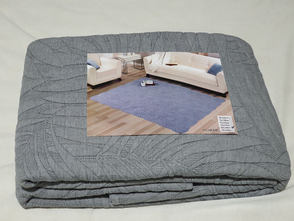 (순면)퀼트자수 카페트