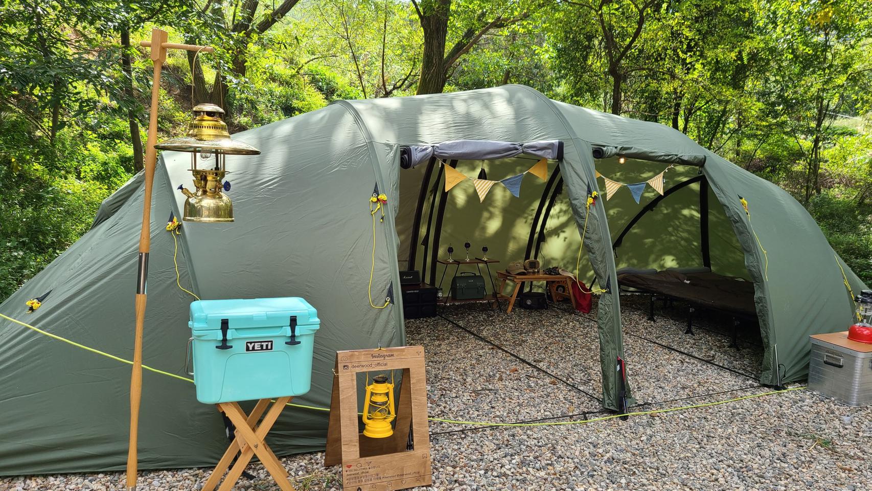 발할 동계텐트 타프