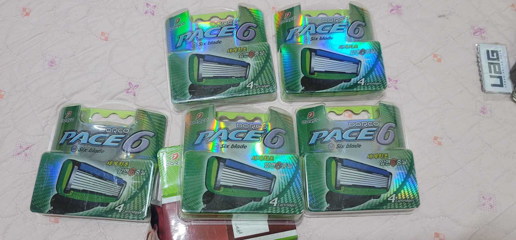 도로코 pace6 면도기날