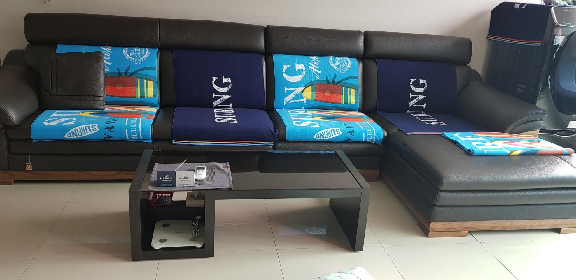 비치타월 320g 2장 /인테리어 소품으로도 이용