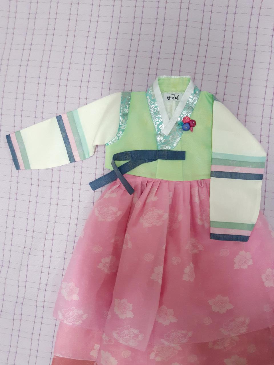 여아 한복 중고 판매합니다