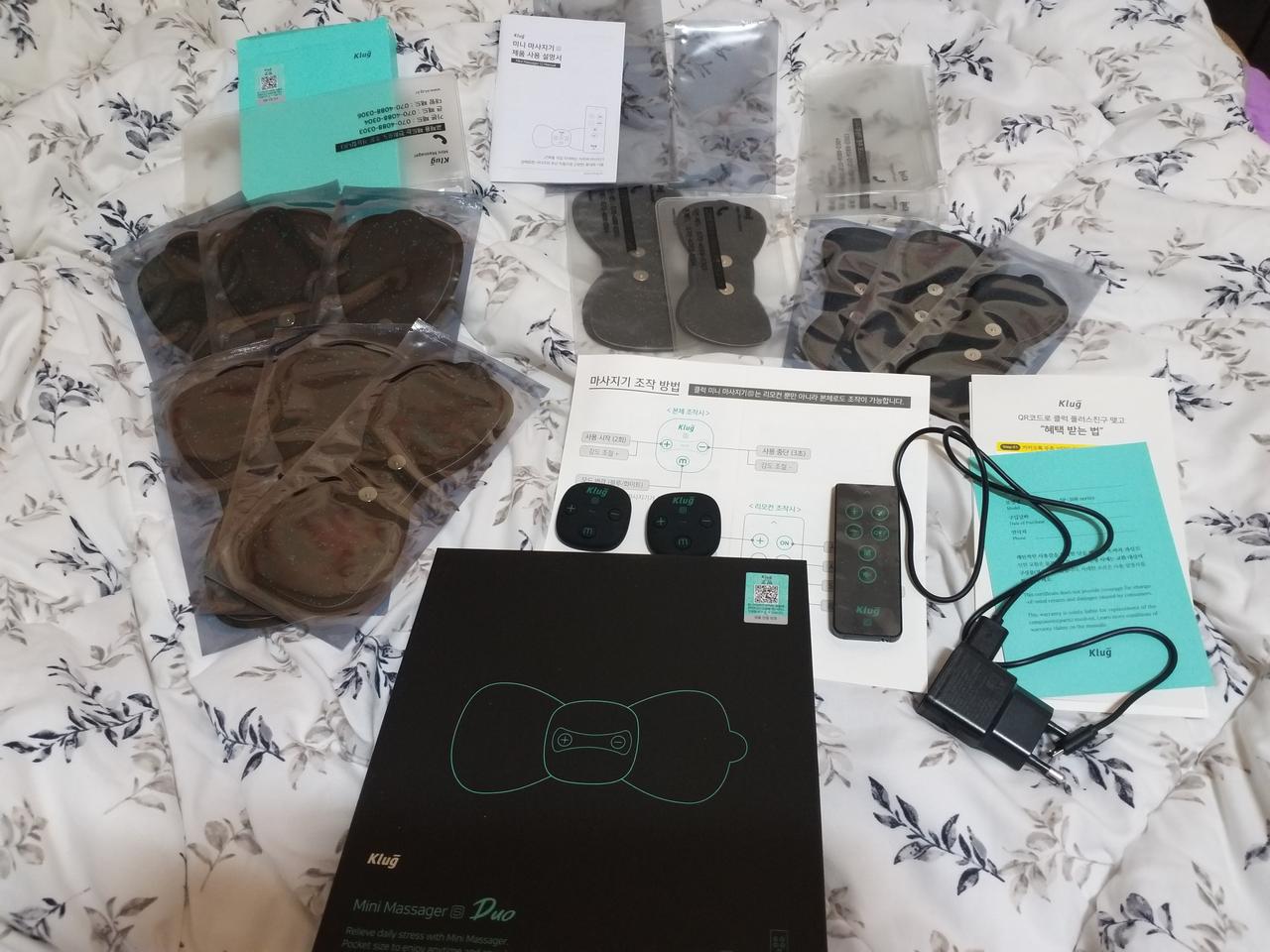 클럭 마시지기 듀오 세트