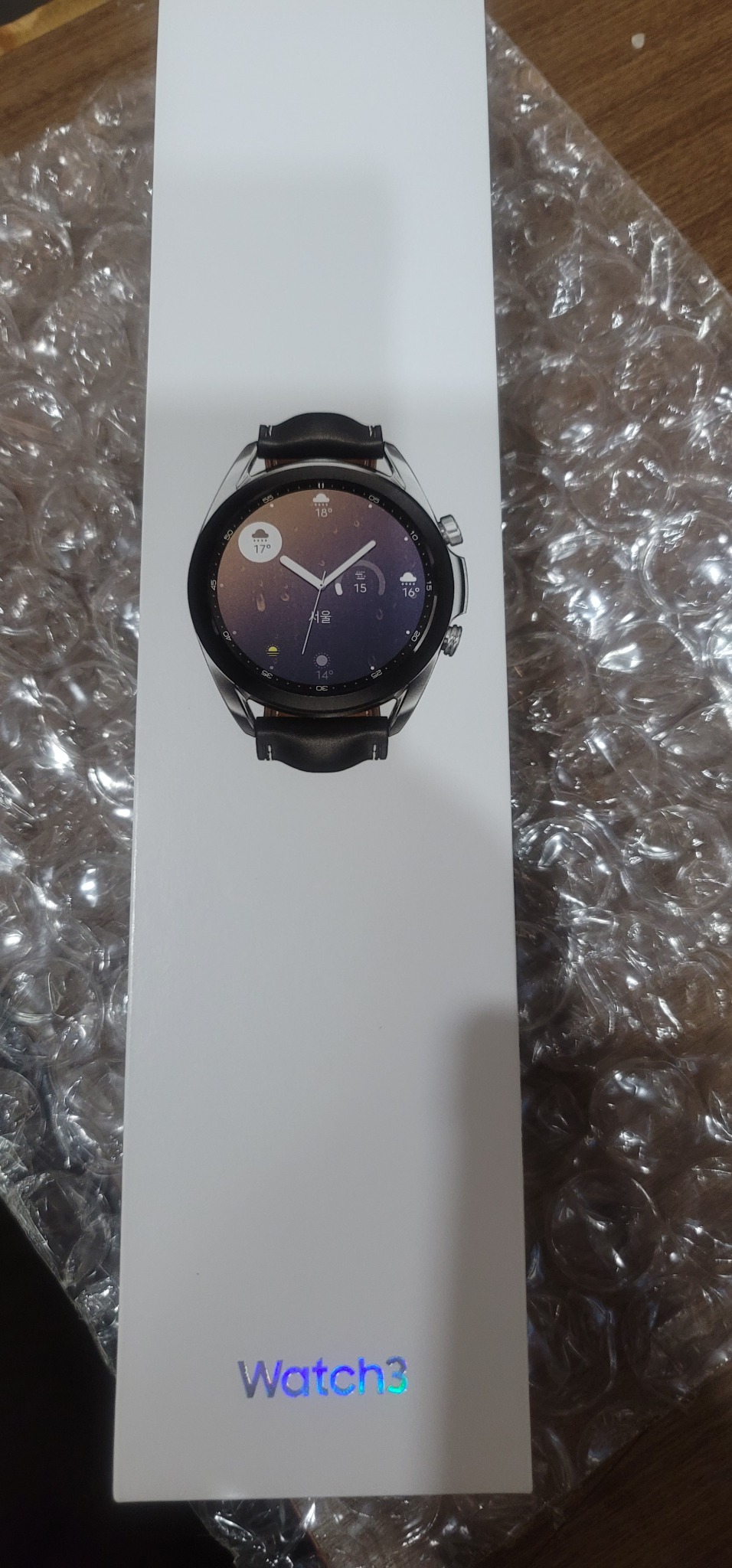 갤럭시 워치3  41mm 실버 단순개봉