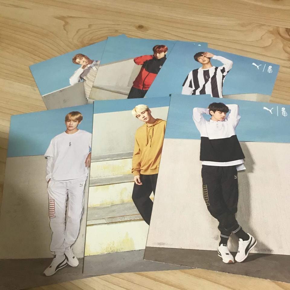 방탄소년단퓨마사진