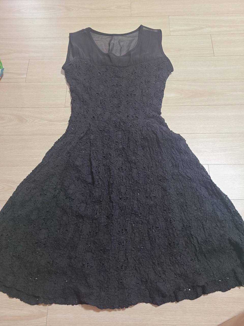 망사 원피스55반 사이즈