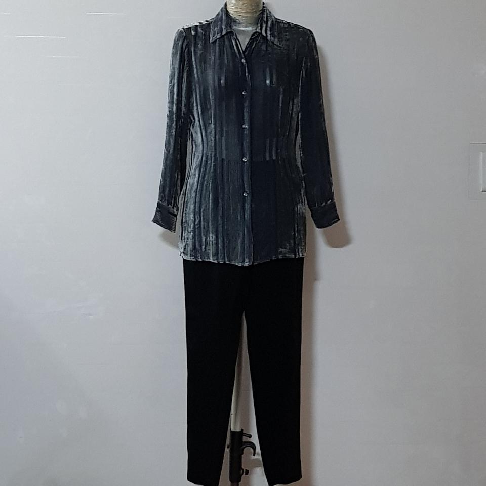 수입씰크비로도 셔츠