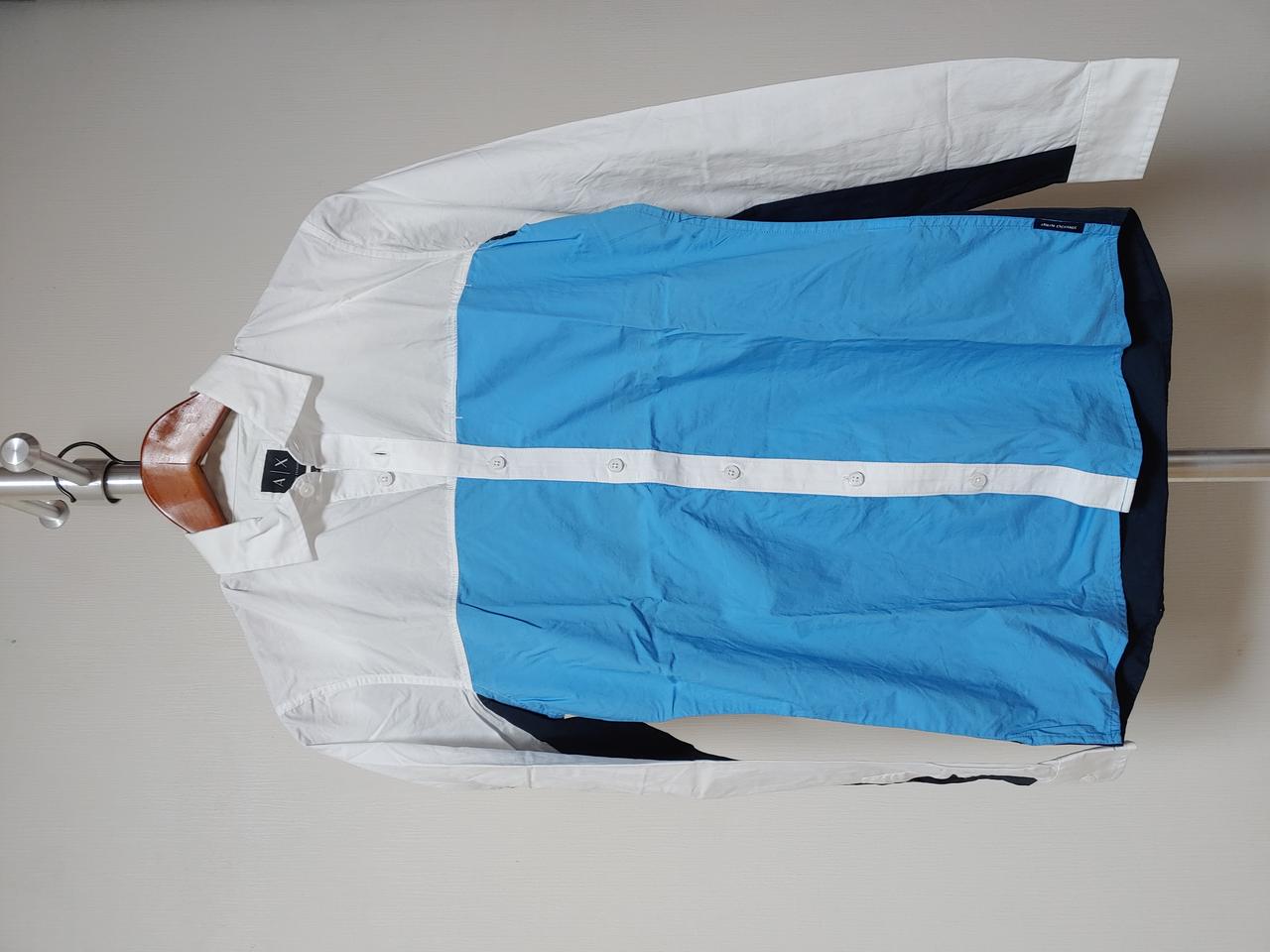 [새제품] 알마니 익스체인지 멀티컬러 셔츠 S