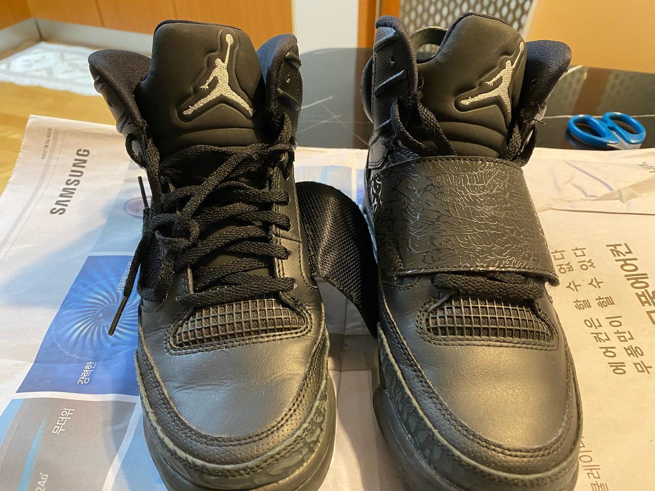 나이키 조던 선 오브 마스 블랙