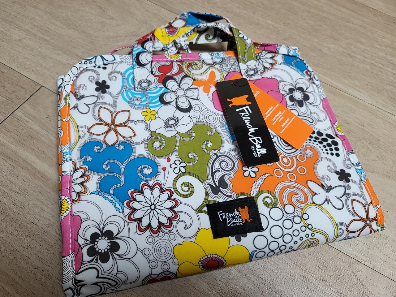 프렌치불 캐리어 캠핑용 폴더형 워시 파우치_M