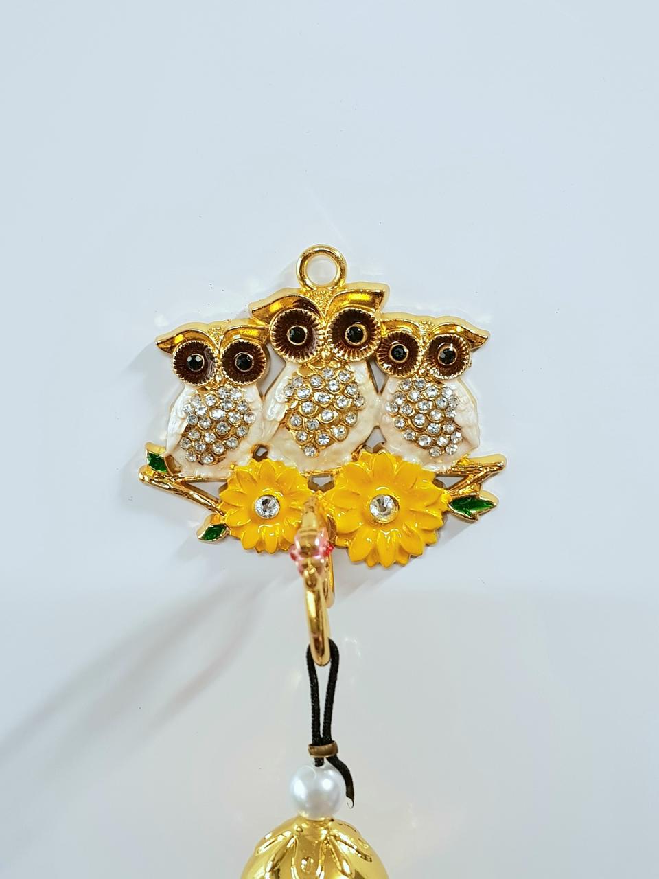 ♥(새상품) 화이트부엉이 종 문종 현관종 도어벨