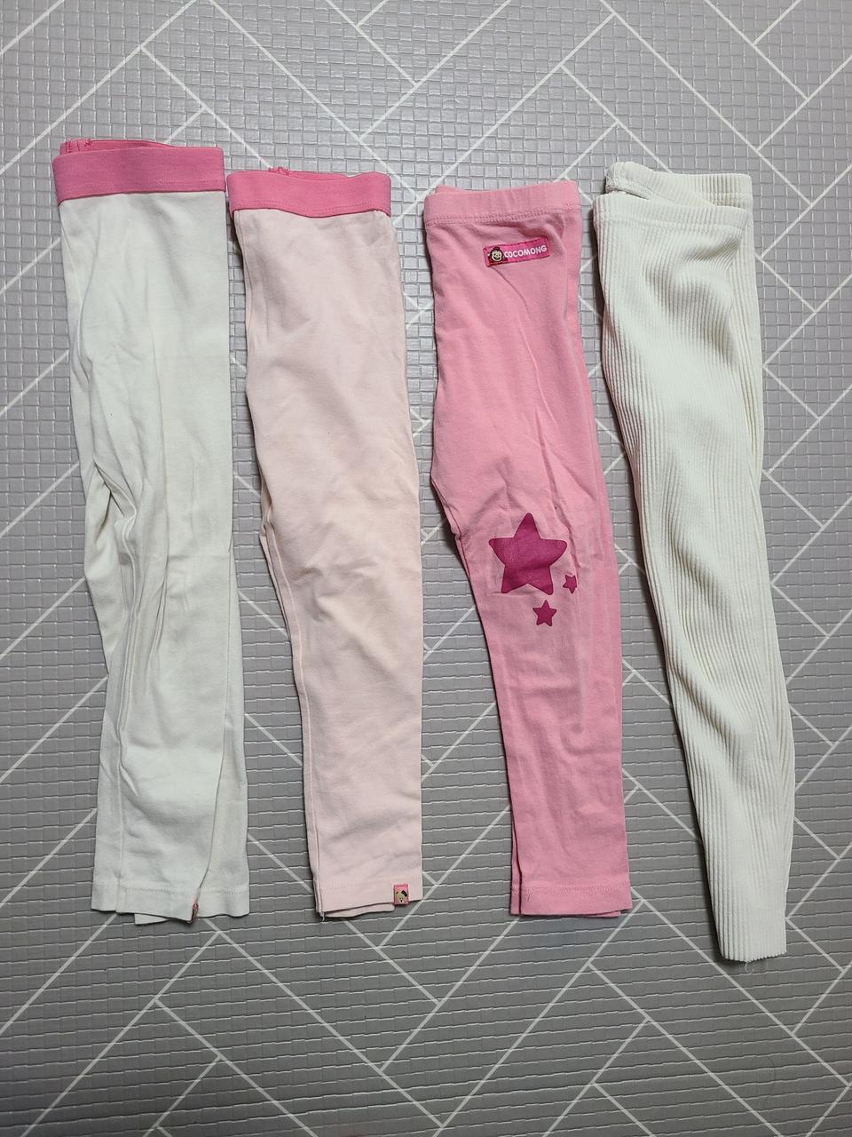 유아 레깅스 100사이즈 4벌몽땅