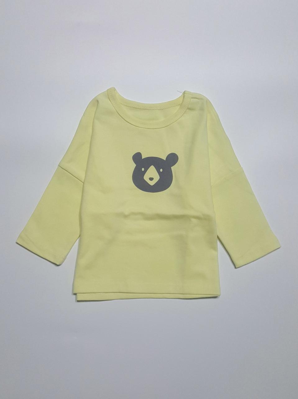 새상품) 아기.유아 긴팔 박시 티셔츠 사이즈90