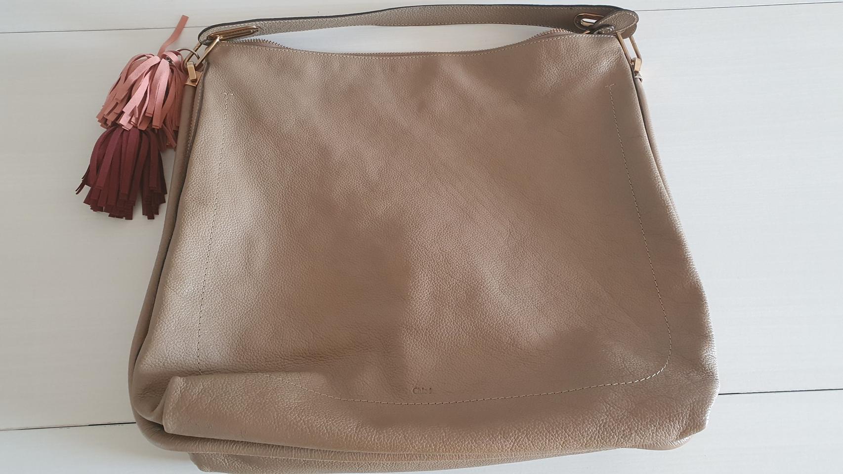 정품)끌로에 빅숄더백