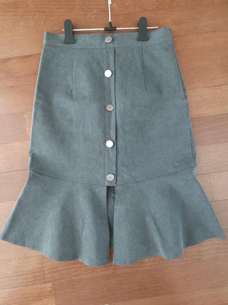 블랭크 머메이드 스커트