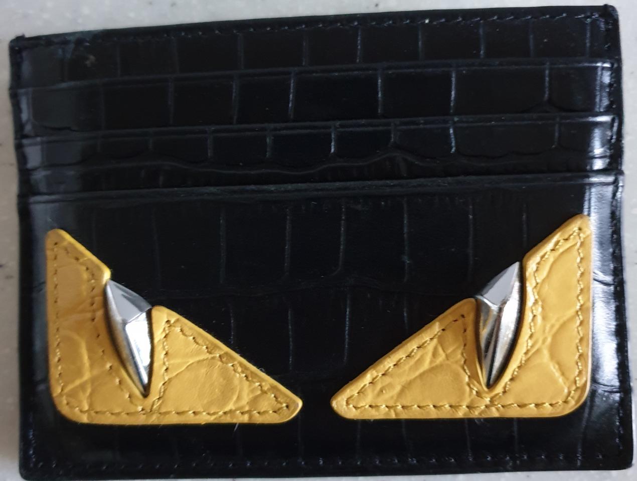 펜디 정품 카드지갑