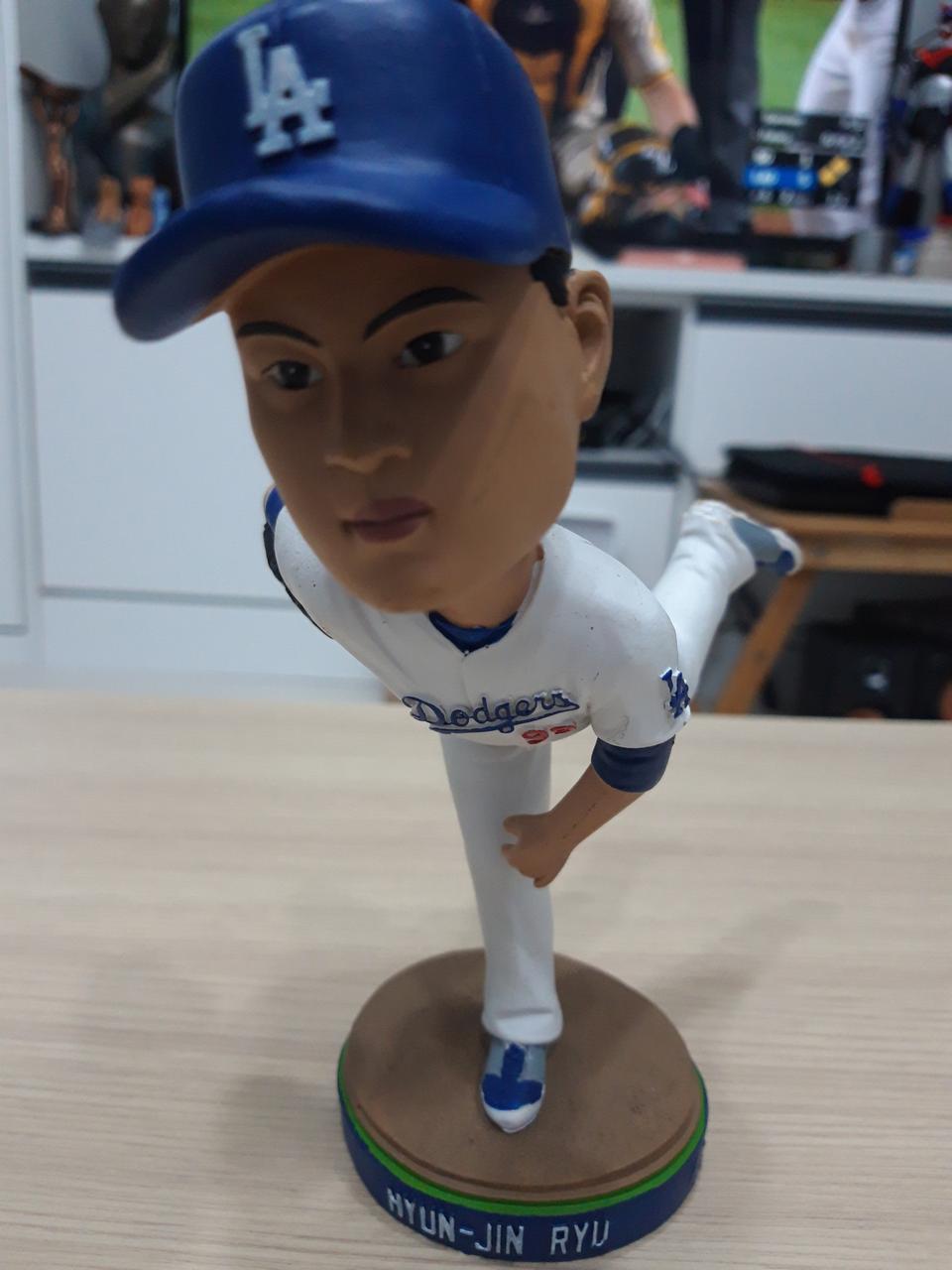 류현진 버블헤드 피규어