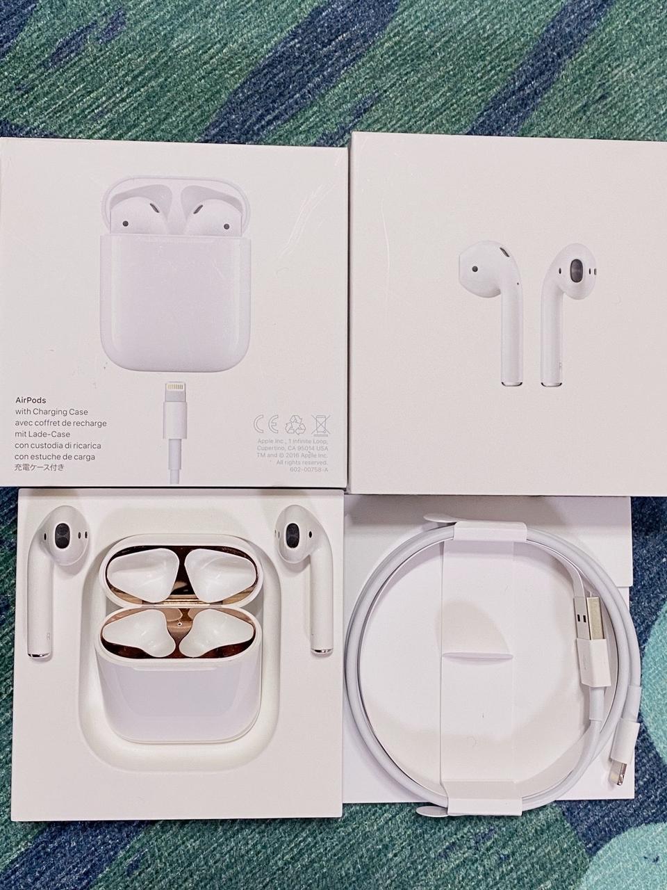 에어팟 1세대 (풀박스 세트 O) (케이스 스티커 O)