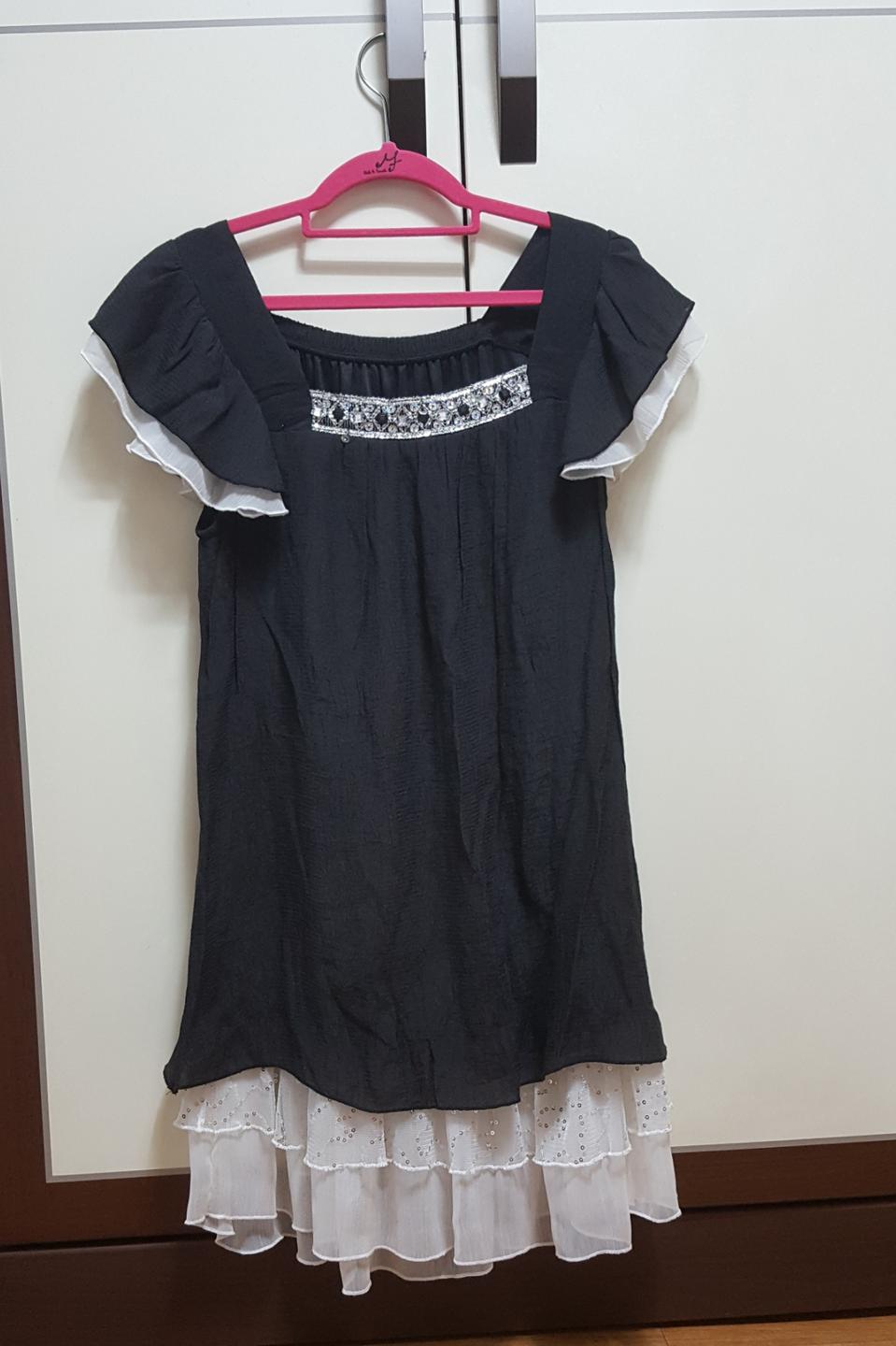 캉캉 프릴 원피스