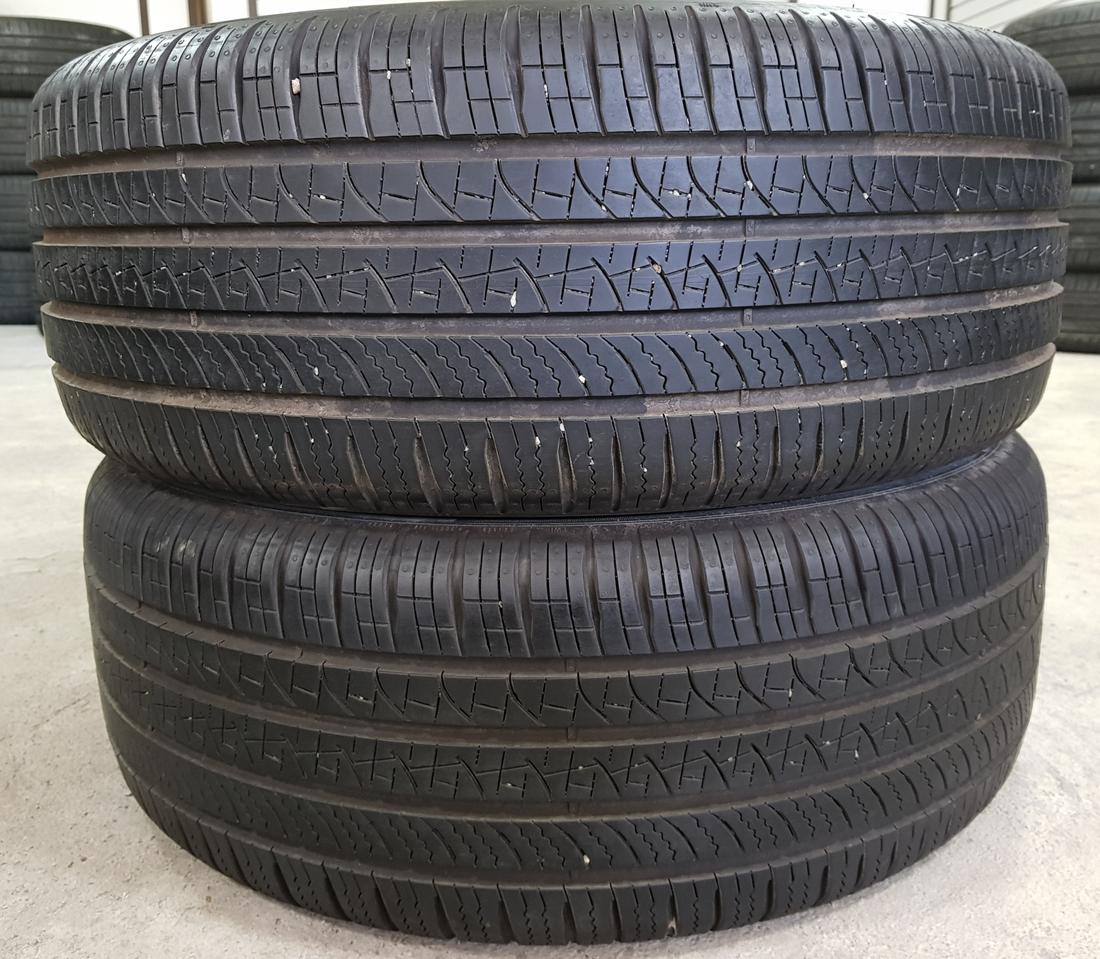 215 55 17 피렐리 피제로 올시즌 중고타이어 2본 판매합니다~