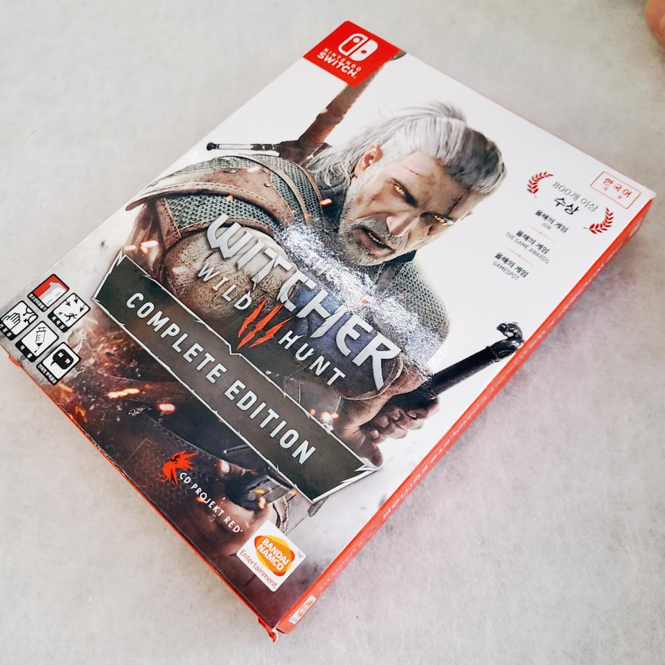 닌텐도 스위치 위쳐3 게임+아트북 무료배송 최저가