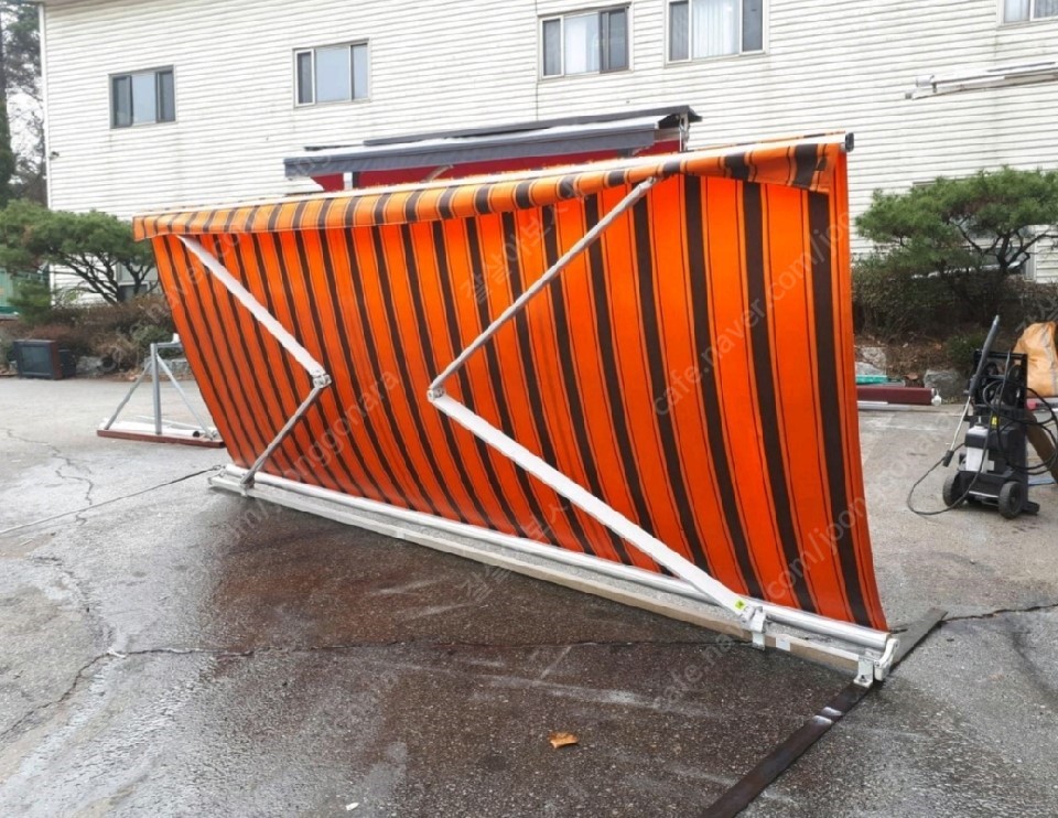 중고어닝 벽브라켓 핸들 포함 전국무료배송