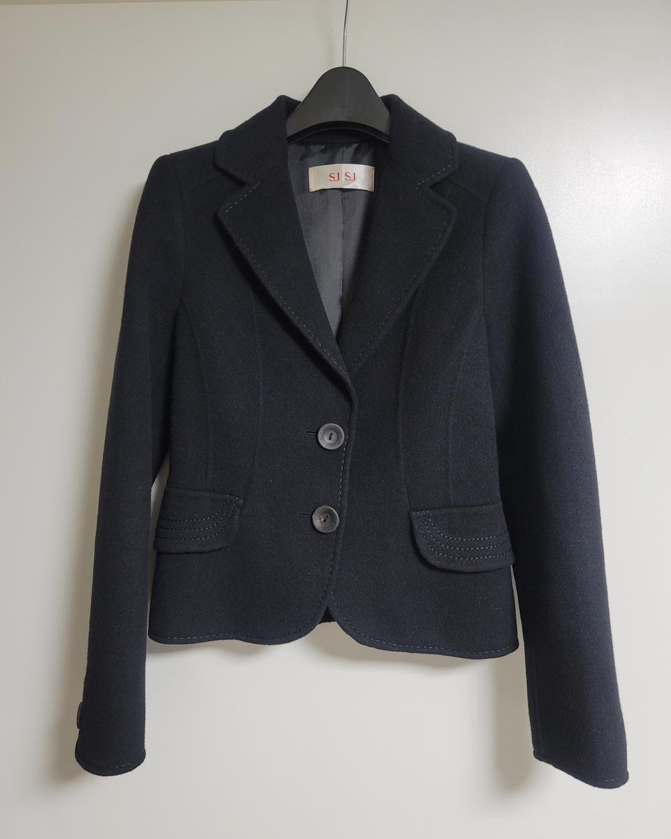 (1회착용) SJSJ 여성 겨울 모직 자켓 S(85)사이즈