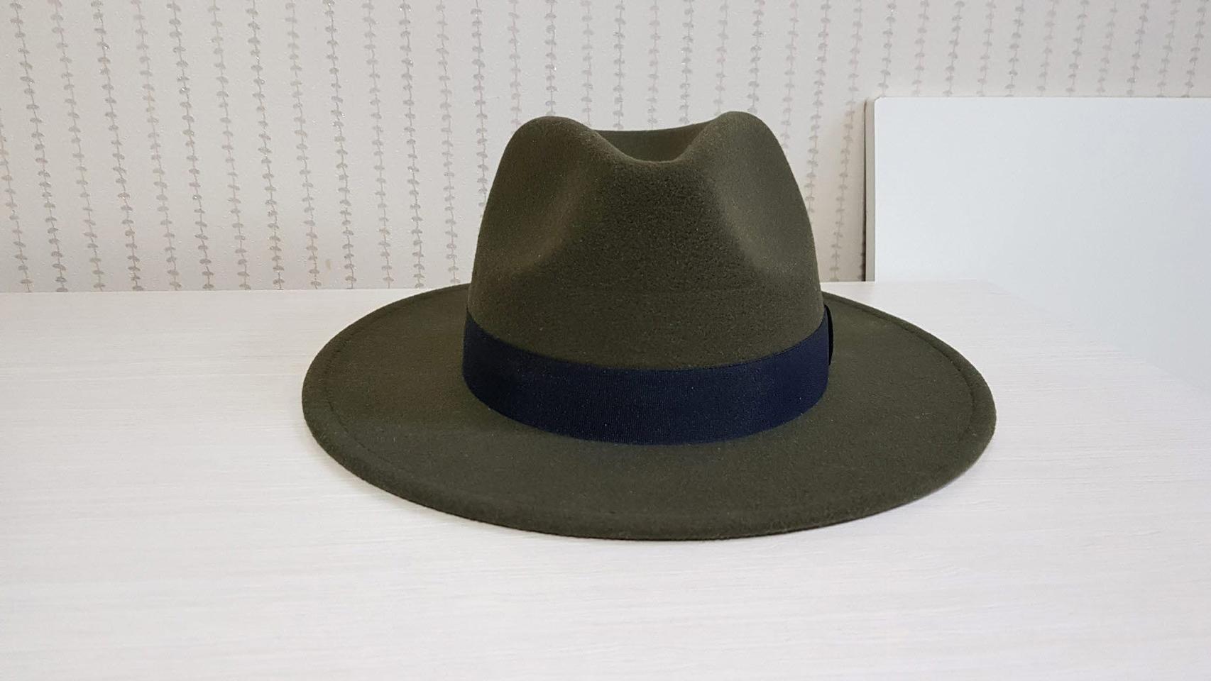 (새제품) 남여공용 페도라 56사이즈