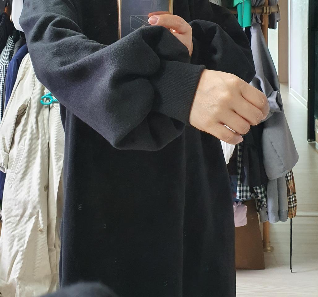 기모후드원피스