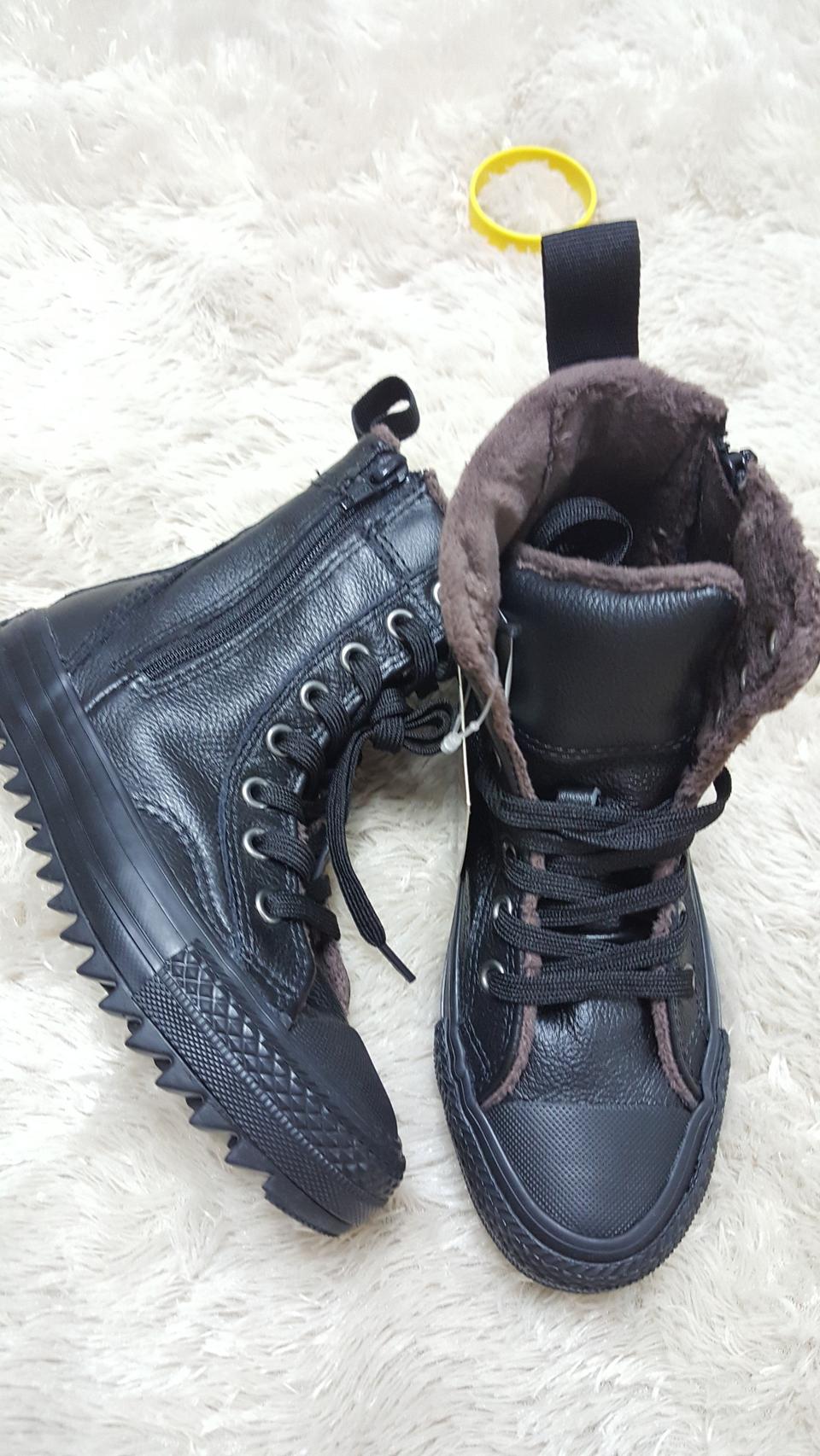 컨버스  가죽하이탑  180