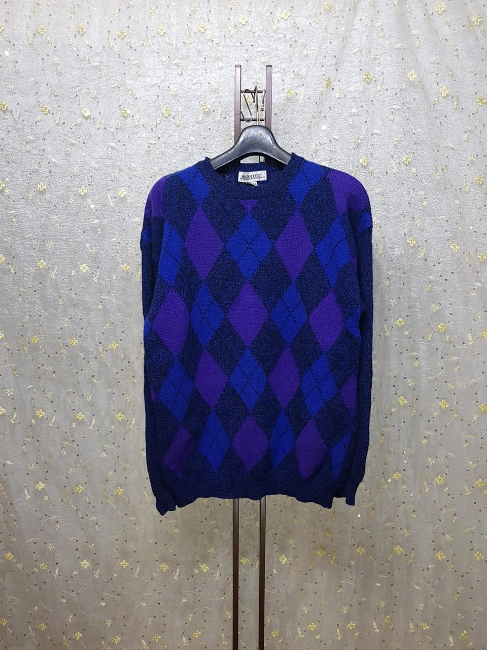 수입남성라운드넥니트M/실측참조