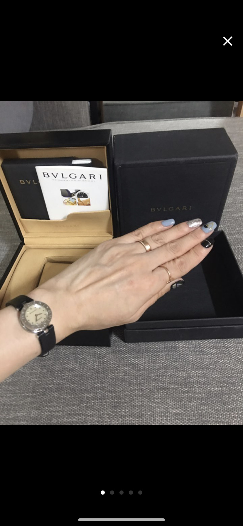 정품 불가리 비제로원 풀박시계판매 (보증서 당연히 있음)