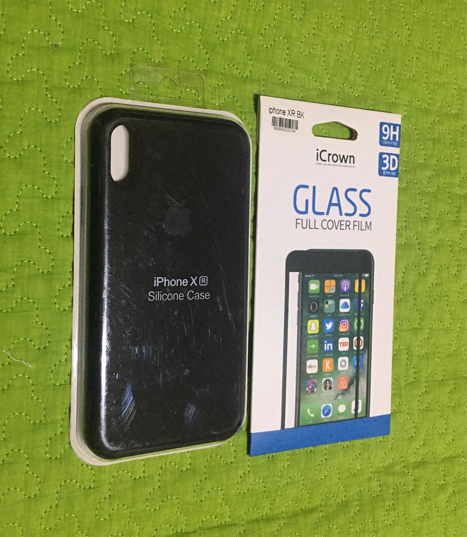아이폰XR  실리콘케이스