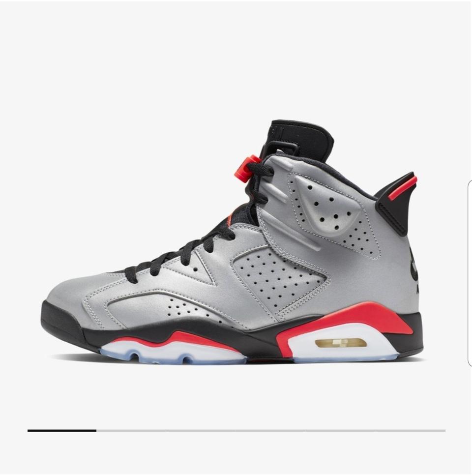 나이키 에어조던6 레트로OG SP리플렉티브 실버 블랙 인프라레드   