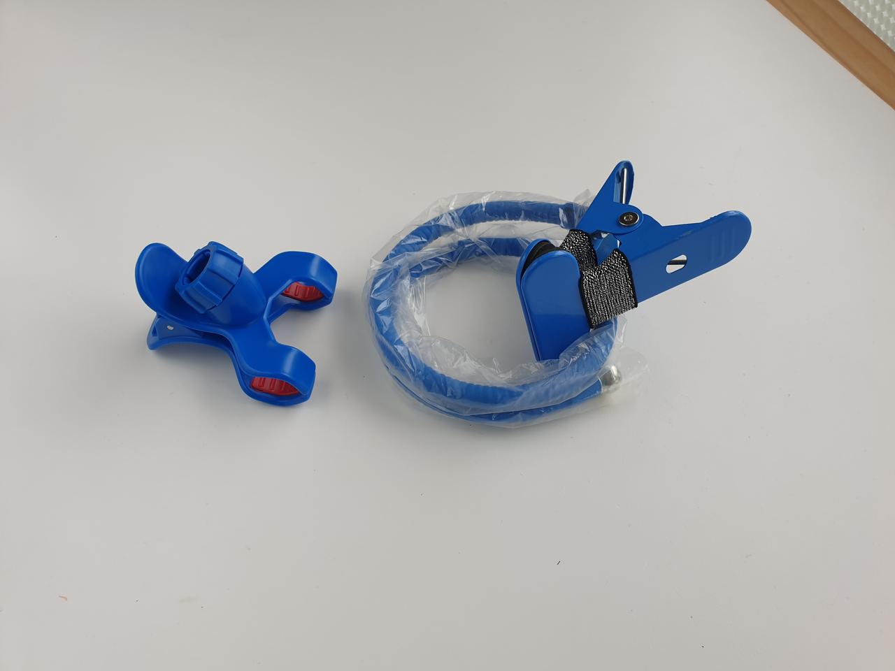 다용도 스마트폰 거치대 집게형 핸드폰 자바라